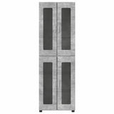 Highboard FLORIN Concrete Grey 60 x 35 x 182 cm Engineered Wood 3397907