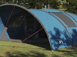 Tunnel Tent 8-Person with Roof Blue 710 x 460 x 245 cm 42004003