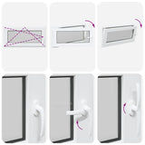 Basement Window "RISOR" 100x50 cm Tilt&Turn DIN Left White 4108321