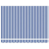 Awning Canopy Replacement for 2.5x2 m Blue & White Stripe 42000372
