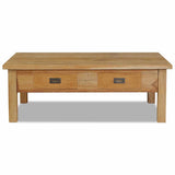 Coffee Table Solid Teak 100x60x35 cm 244483