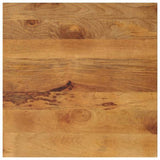 Table Top 70x70x2.5 cm Square Solid Wood Mango 371604