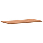 ZNTS Desk Top 110xx2.5 cm Solid Wood Beech 356055