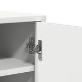 Shoe Cabinet White 60x35x70 cm Engineered Wood 808918
