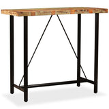 Bar Table Solid Reclaimed Wood 120x60x107 cm 245440
