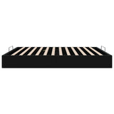 Ottoman Bed Frame Black King Size Velvet 3403078