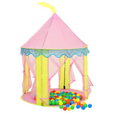 Children Play Tent with 250 Balls Pink 100x100x127 cm 3107745