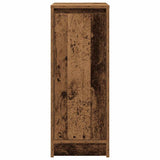 Shoe Cabinet Old Wood 29.5x34x76 cm Engineered Wood 861866