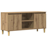 TV Cabinet Artisan Oak 102x35x50 cm Engineered Wood 856429