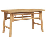 ZNTS Garden Bench 80x38x45 cm Bamboo 4106584