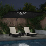 Umbrella Black 352 x 251 x 265 cm Polyester and Aluminium 42003331