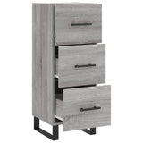 Sideboard Grey Sonoma 34.5x34x90 cm Engineered Wood 828634