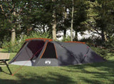 Tunnel Tent 3-Person Grey and Orange 328 x 228 x 115 cm 42004052