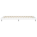 Bed Frame without Mattress High Gloss White 90x200 cm 832271