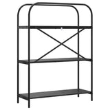 Bookshelf Black Oak 80 x 30 x 109 cm Engineered wood 879845