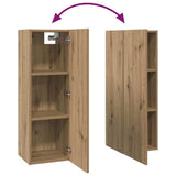 TV Cabinet Set 10 pcs Artisan Oak Engineered Wood 3393152