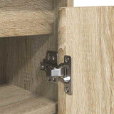 Shoe Cabinet Sonoma Oak 57x34x76 cm Engineered Wood 861870