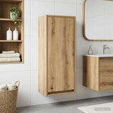 Wall-mounted Sink Vanity Artisan Oak 35 x 20 x 81 cm 890767