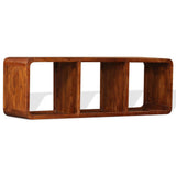 TV Cabinet Solid Wood with Honey Finish 120x30x40 cm 244680
