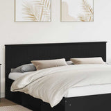 Headboard Black Oak Engineered wood 888375