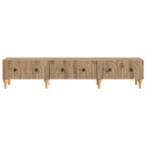 TV Cabinet Artisan Oak 147 x 34.5 x 30 cm Engineered Wood 894254