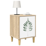 Bedside Cabinet HANAU 2 pcs Sonoma Oak 36 x 33 x 50 cm 8007222