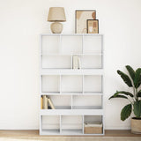 Bookcase White 100x33x156.5 cm Engineered Wood 3309366