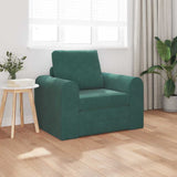 Sofa Bed Dark Green 98 x 71 x 83 cm Velvet 4106668