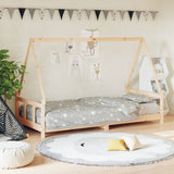 Kids Bed Frame 90x190 cm Solid Wood Pine 834462