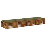 4-Piece Seat Cushions SOEST 4 pcs 100% Polyester Olive Green 944760
