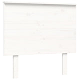 Bed Frame without Mattress White 100x200 cm Solid Wood 3195212