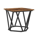 ZNTS Side Tables 2 pcs Old Wood Engineered Wood 868271