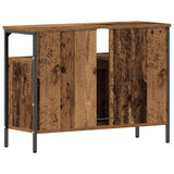 Bathroom Sink Cabinet Old wood 80 x 30 x 60 cm Engineered Wood 862235