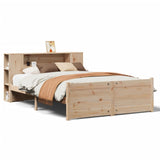 Bookcase Bed without Mattress 140x200cm Solid Wood Pine 3322437
