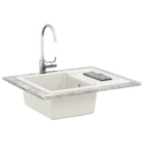 Sink White 620 x 500 mm 80% Quartz and 20% Resin 42028399