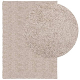 Shaggy Rug PAMPLONA High Pile Modern Beige 160x230 cm 375215