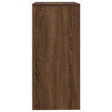 Sideboard Brown Oak 57x34x76 cm Engineered Wood 861622