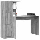 Desk 2 pcs Grey Sonoma 3337294