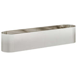 Raised Garden Bed Stainless Steel 200 x 40x 40 cm 8011695