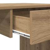 Desk with Drawer Artisan Oak 100 x 50 x 76 cm Engineered Wood 875249