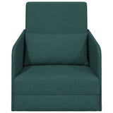 Sofa Bed Dark Green 65 x 80 x 83 cm Fabric 4106641