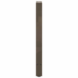 Console Table Legs Natural Steel 2 pcs 28x cm Steel 4013295