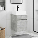 Wall-mounted Sink Vanity Concrete Grey 39 x 41 x 62.5 cm 890575