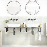 Bathroom Vanity Top Oil Finished 160x40x2 cm Solid Wood Acacia 3279692