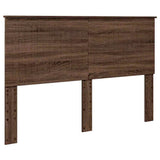 Headboard with Headboard Brown Oak 150 cm Engineered wood 887755