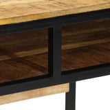 Writing Desk with Drawer Brown 80 x 50 x 75 cm Solid Mango Wood 374087