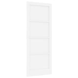 Interior Door White 83 x 211 cm Plywood 42052395