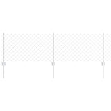 Fence and Post Silver 0.6 x 10 m Steel 3336294