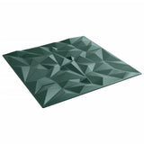 Wall Panels 48 pcs Green 50x50 cm XPS 12 m Amethyst 4100059