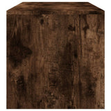 Coffee Table Smoked Oak 100x40x40 cm Engineered Wood 815255